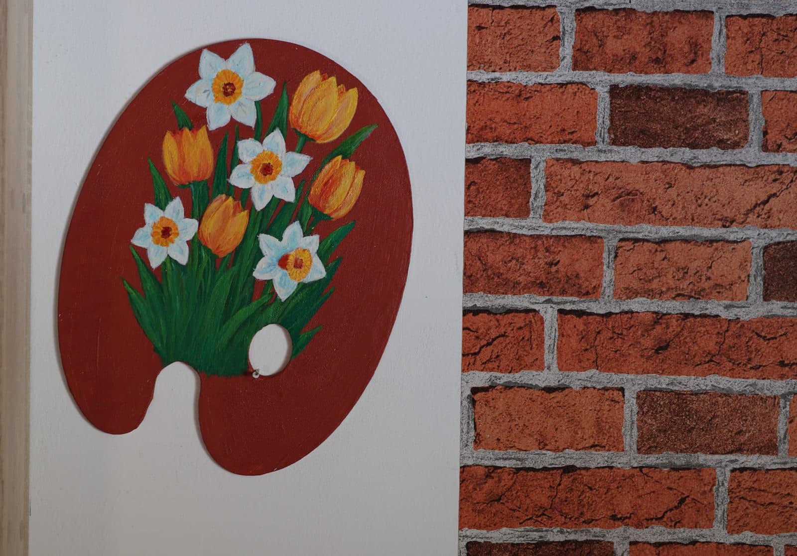 Paleta decorativa Floral 7 3