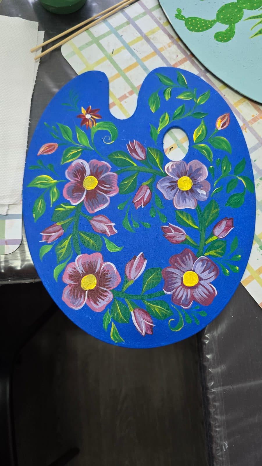 Paleta decorativa ”Floral 1” 6