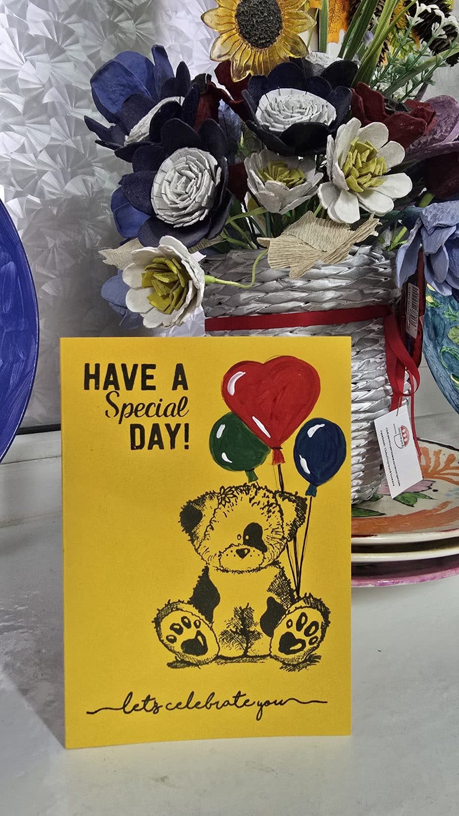 Felicitari aniversare cu ursuleti pictate manual 5