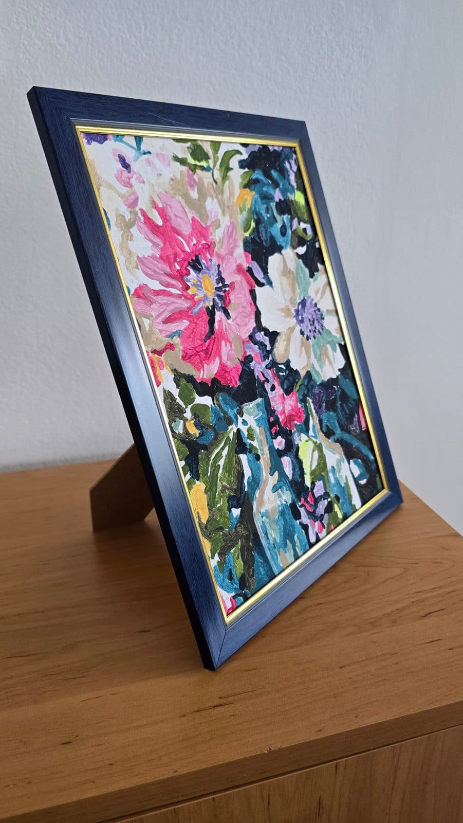 Tablou cu flori de Bujor 5