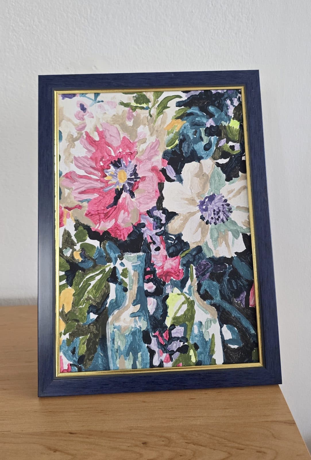 Tablou cu flori de Bujor