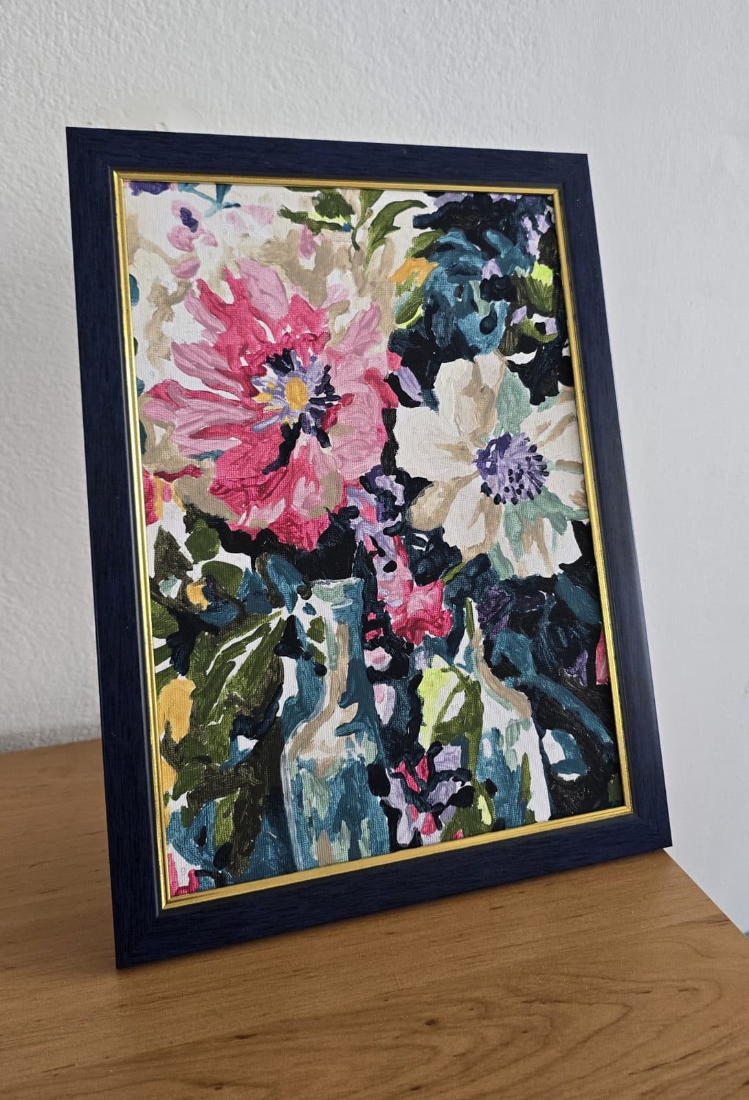 Tablou cu flori de Bujor 4
