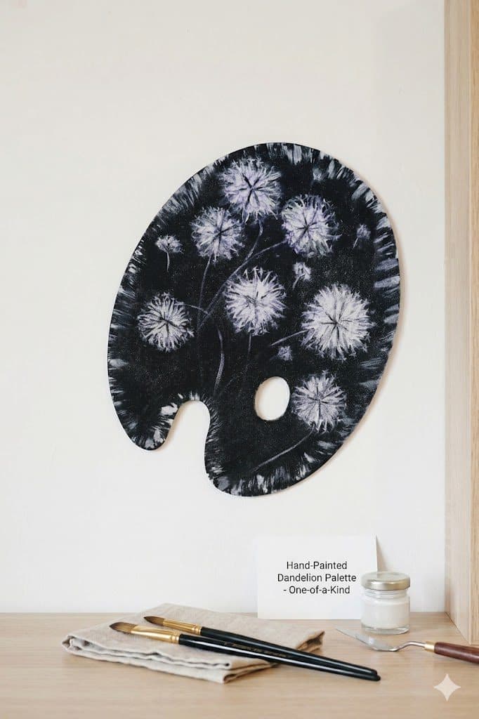 Paleta decorativa ”Floral 9”