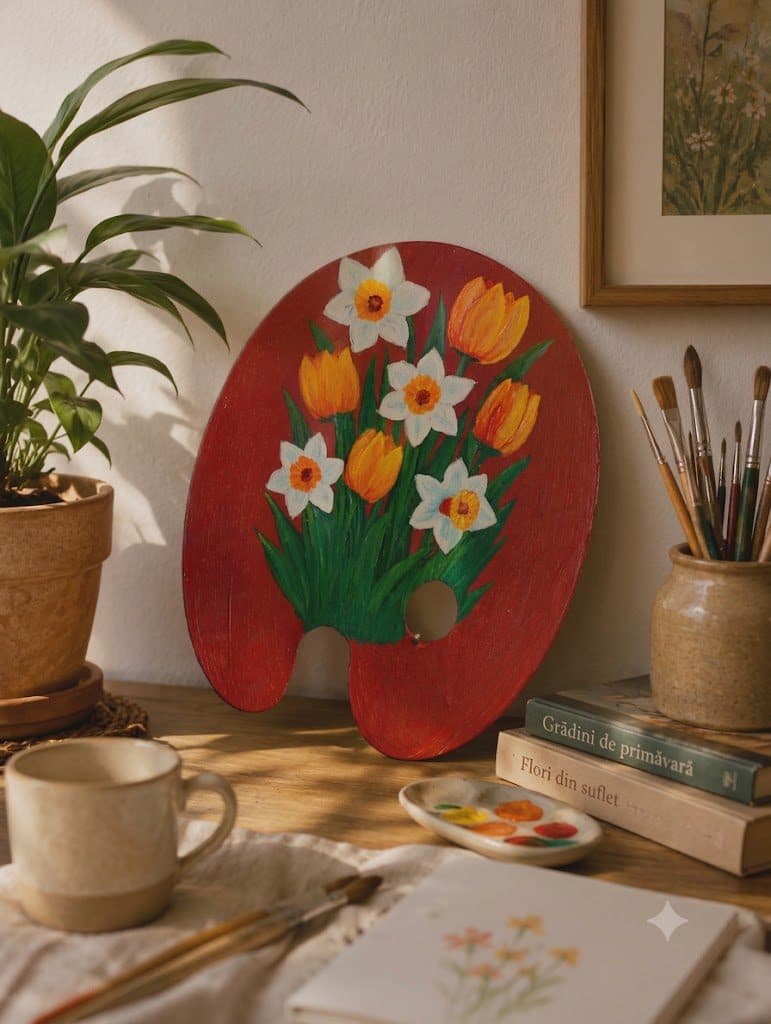 Paleta decorativa Floral 7