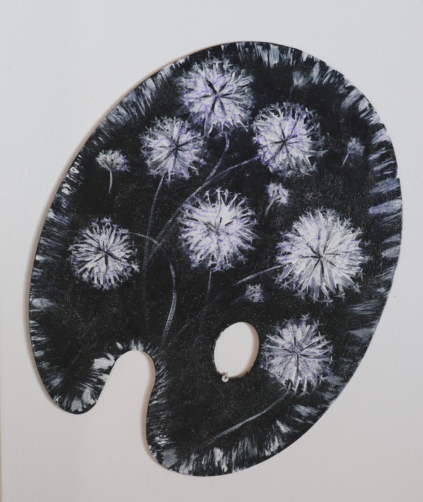 Paleta decorativa ”Floral 9” 3