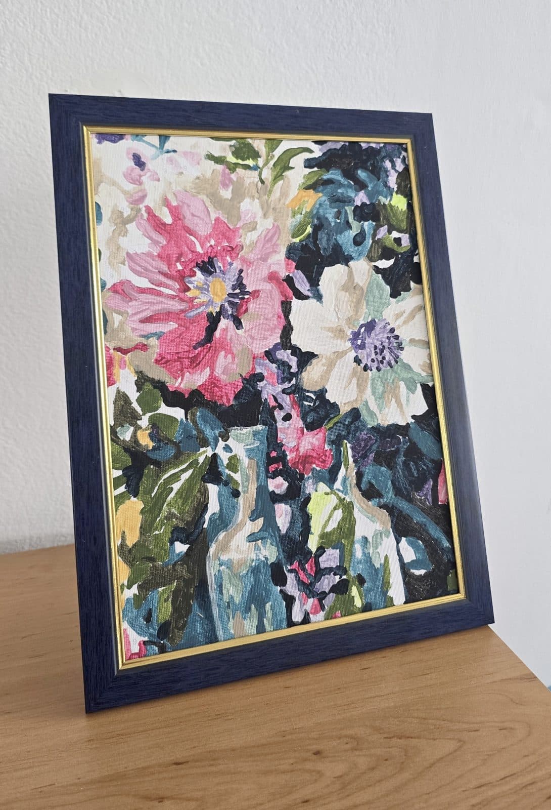 Tablou cu flori de Bujor 3