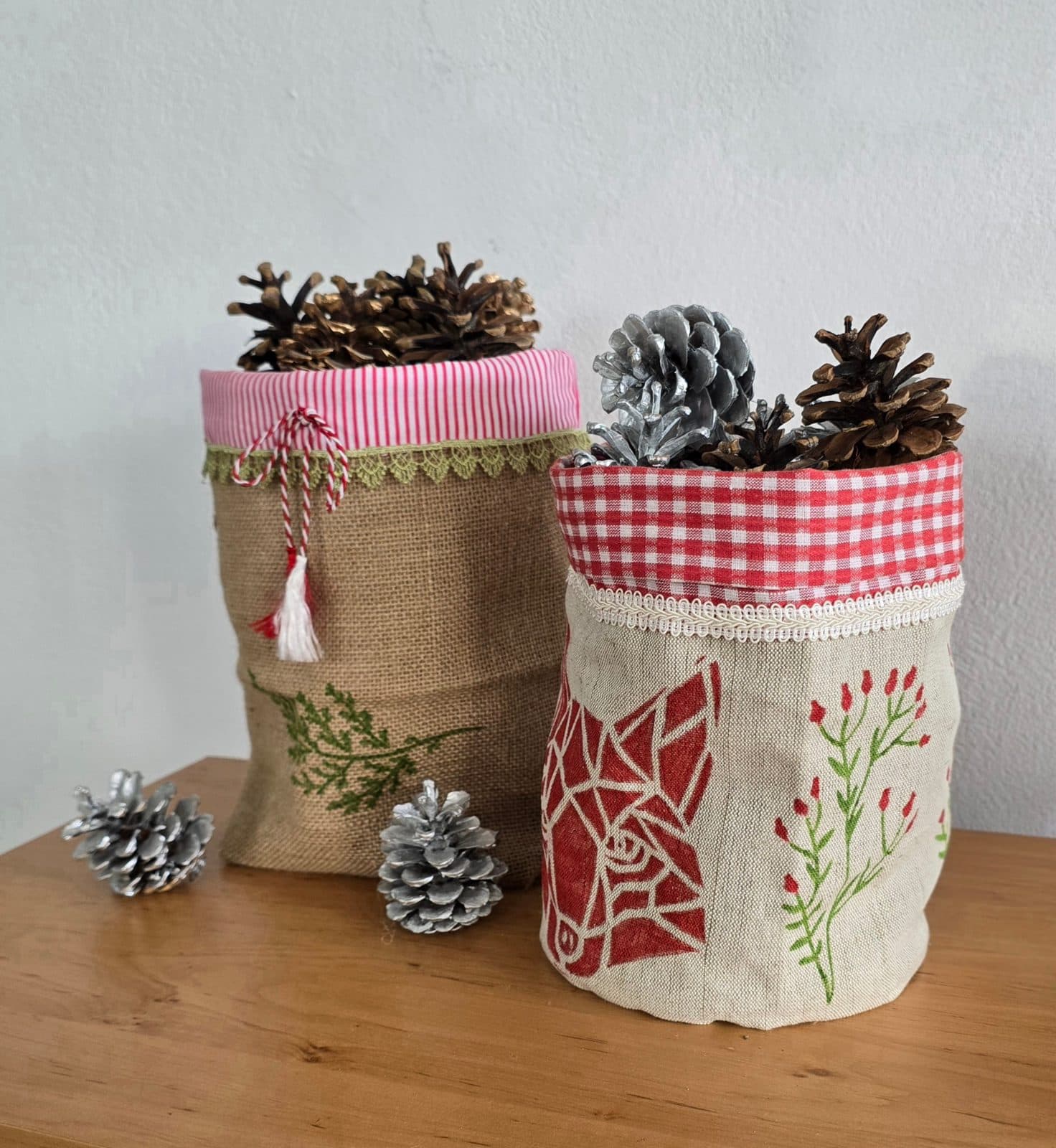 Saculet cu VULPE , colectia ”FOREST FRIENDS” 6