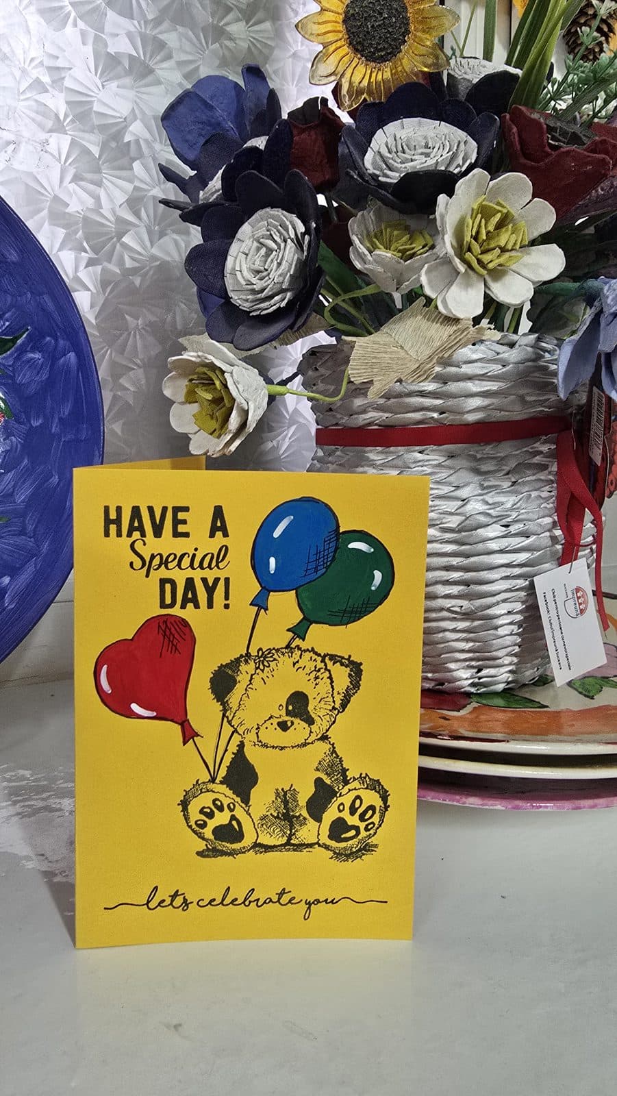Felicitari aniversare cu ursuleti pictate manual