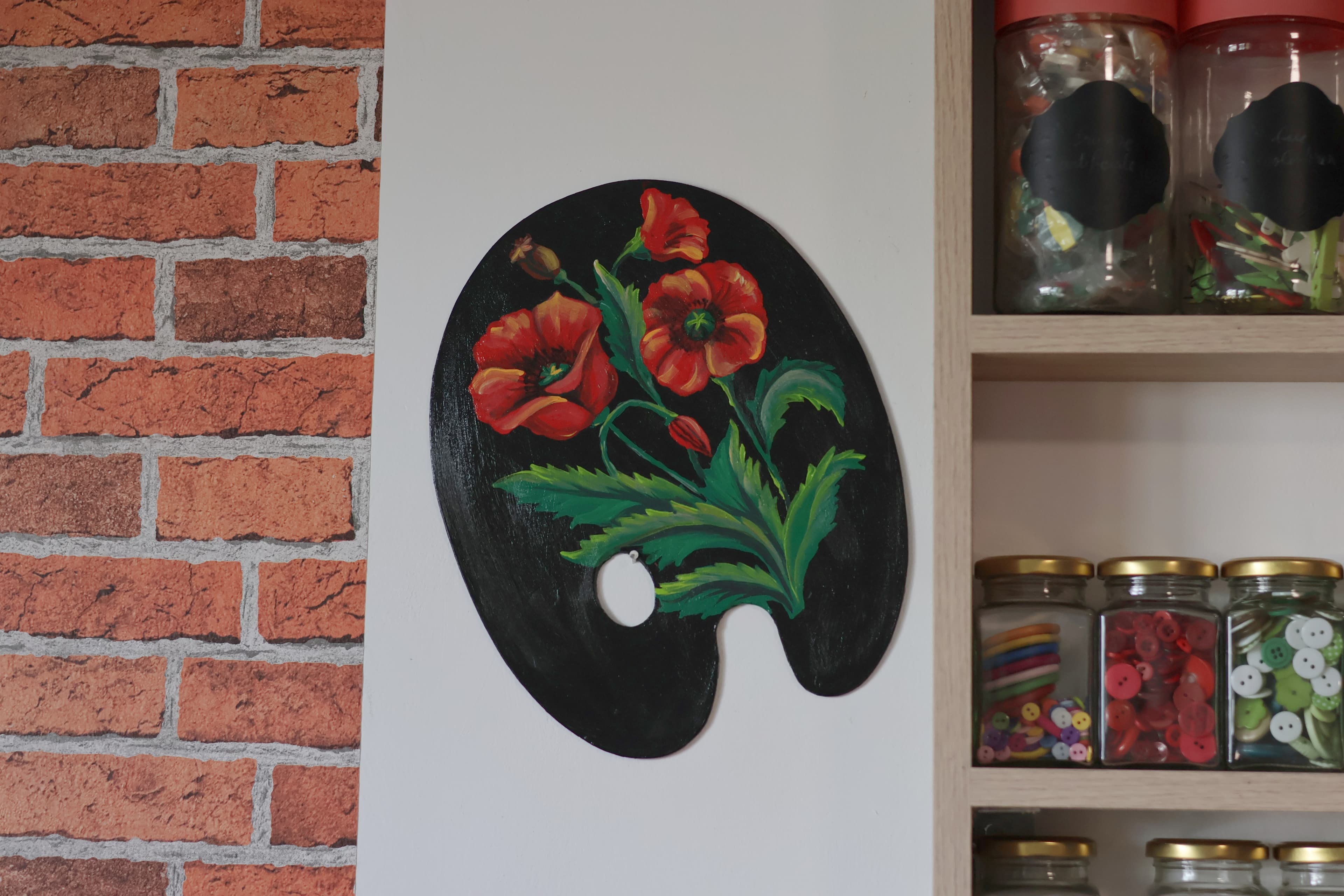 Paleta decorativa Floral 3 3