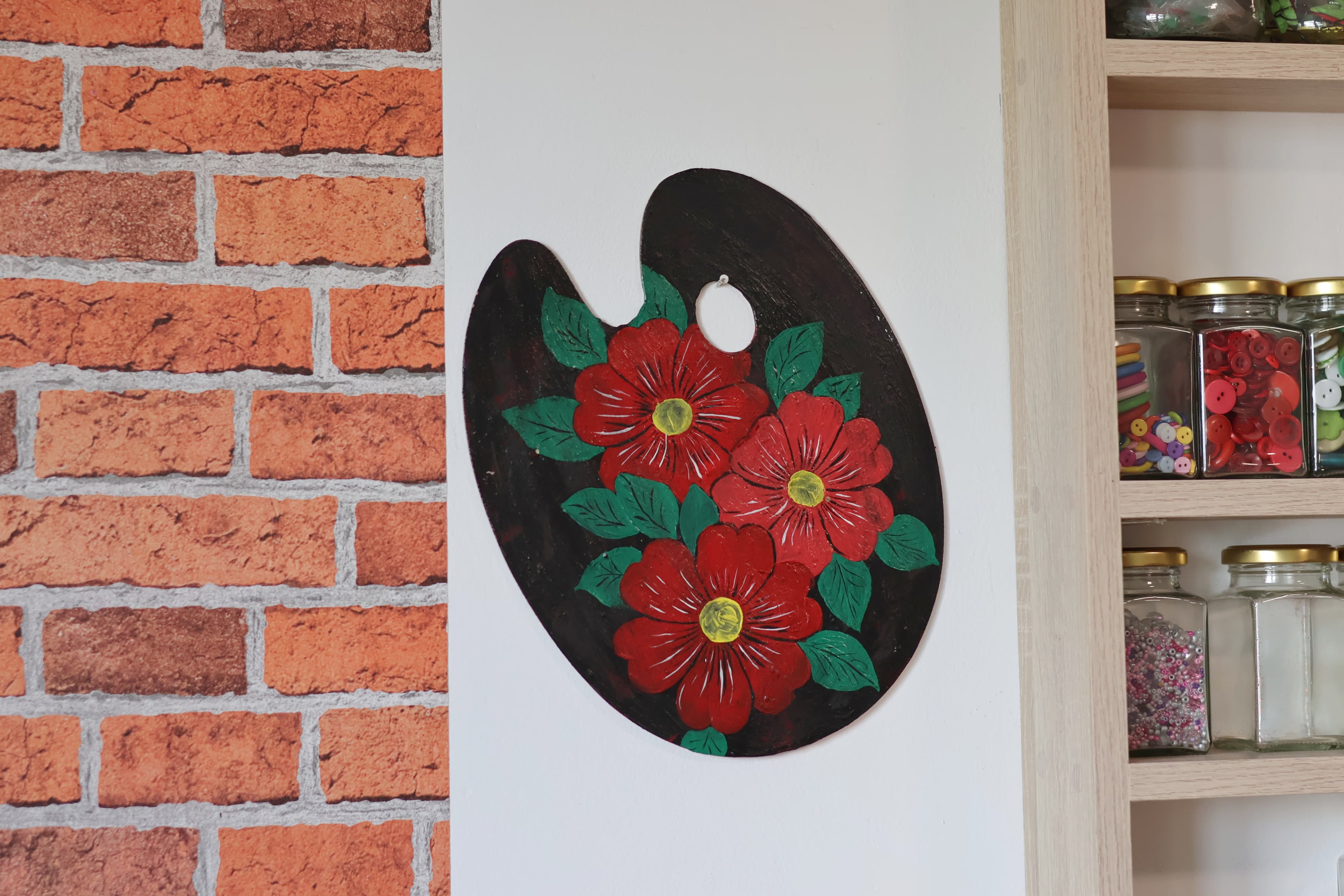 Paleta decorativa Floral 2 2