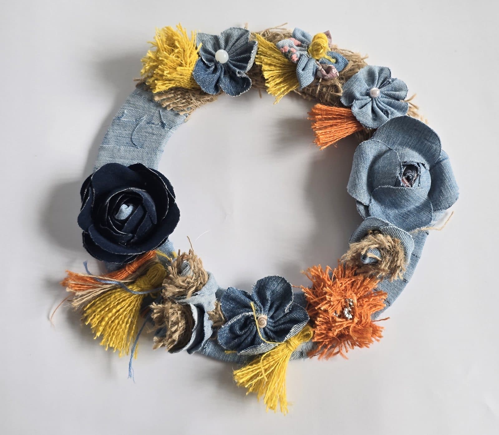 Coronita decorativa Denim