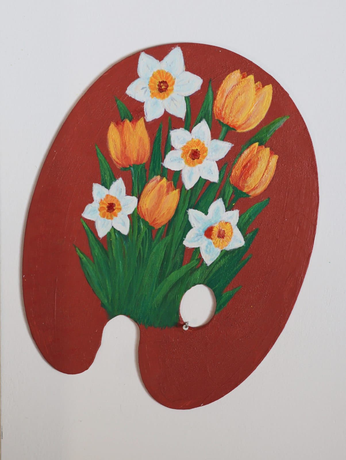 Paleta decorativa Floral 7 2
