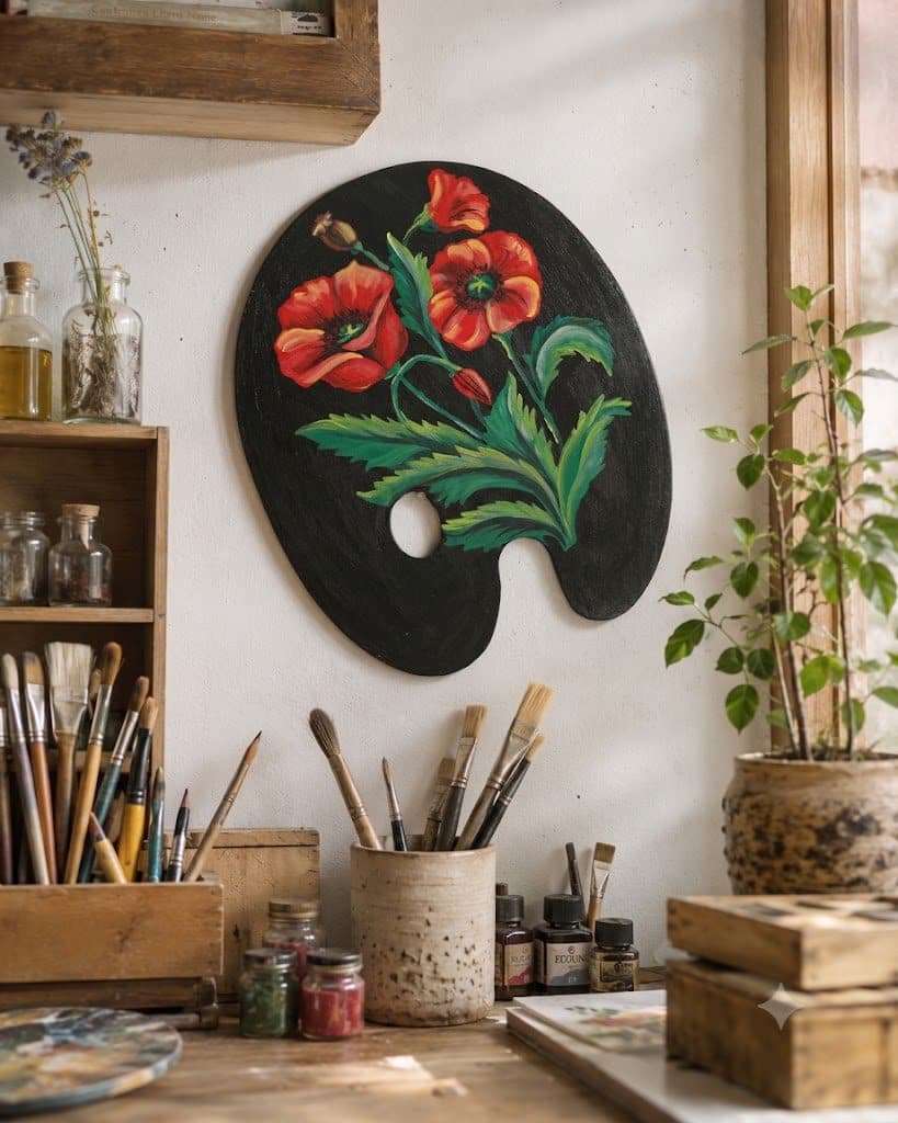 Paleta decorativa Floral 3