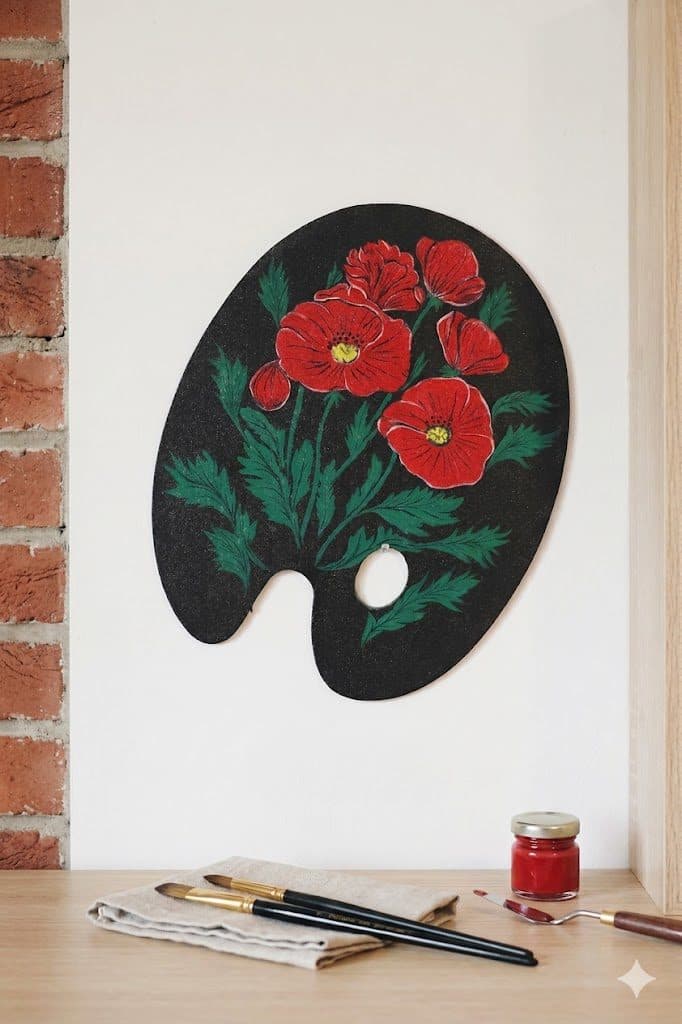 Paleta decorativa ”Floral 10”