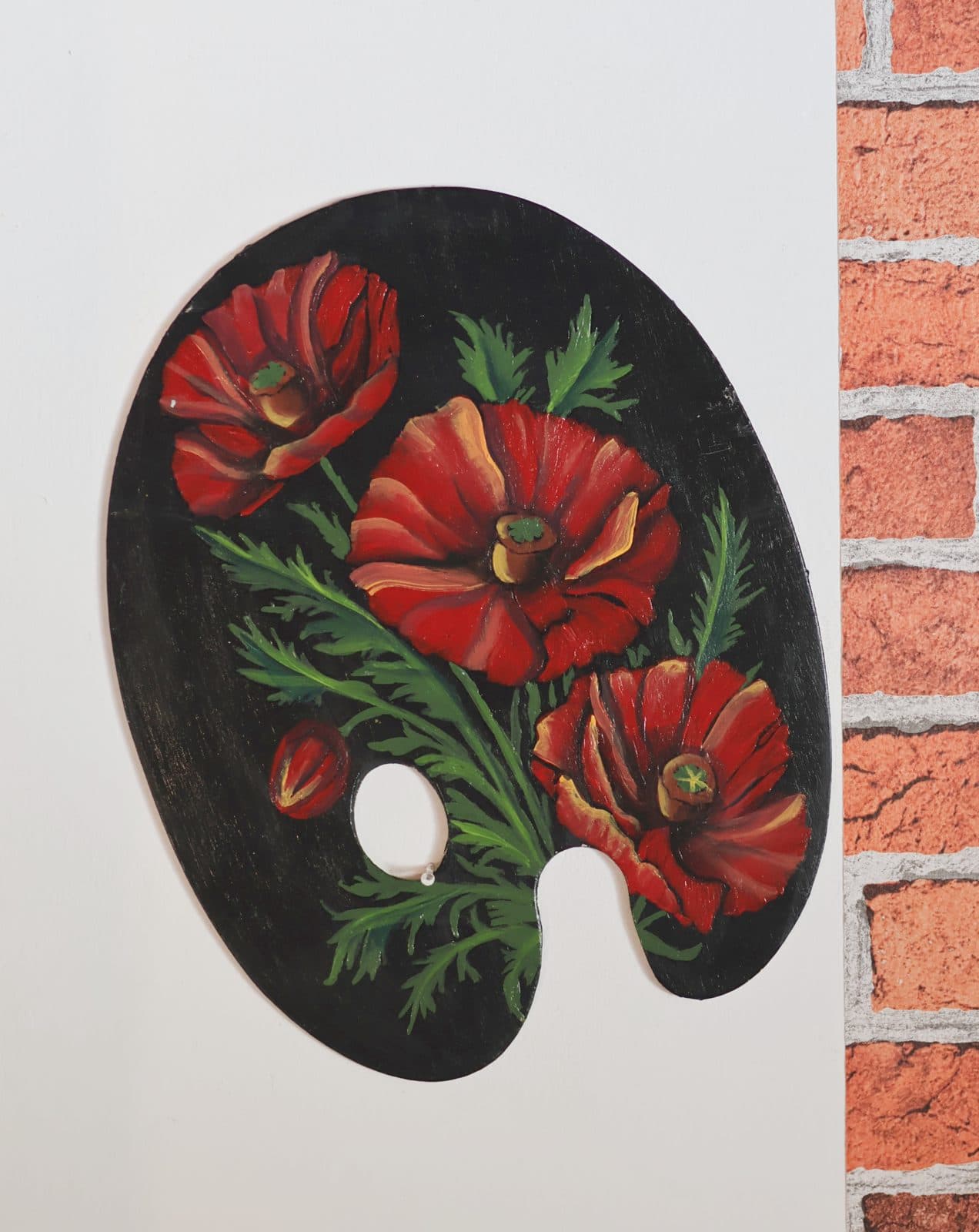 Paleta decorativa ”Floral 8” 2